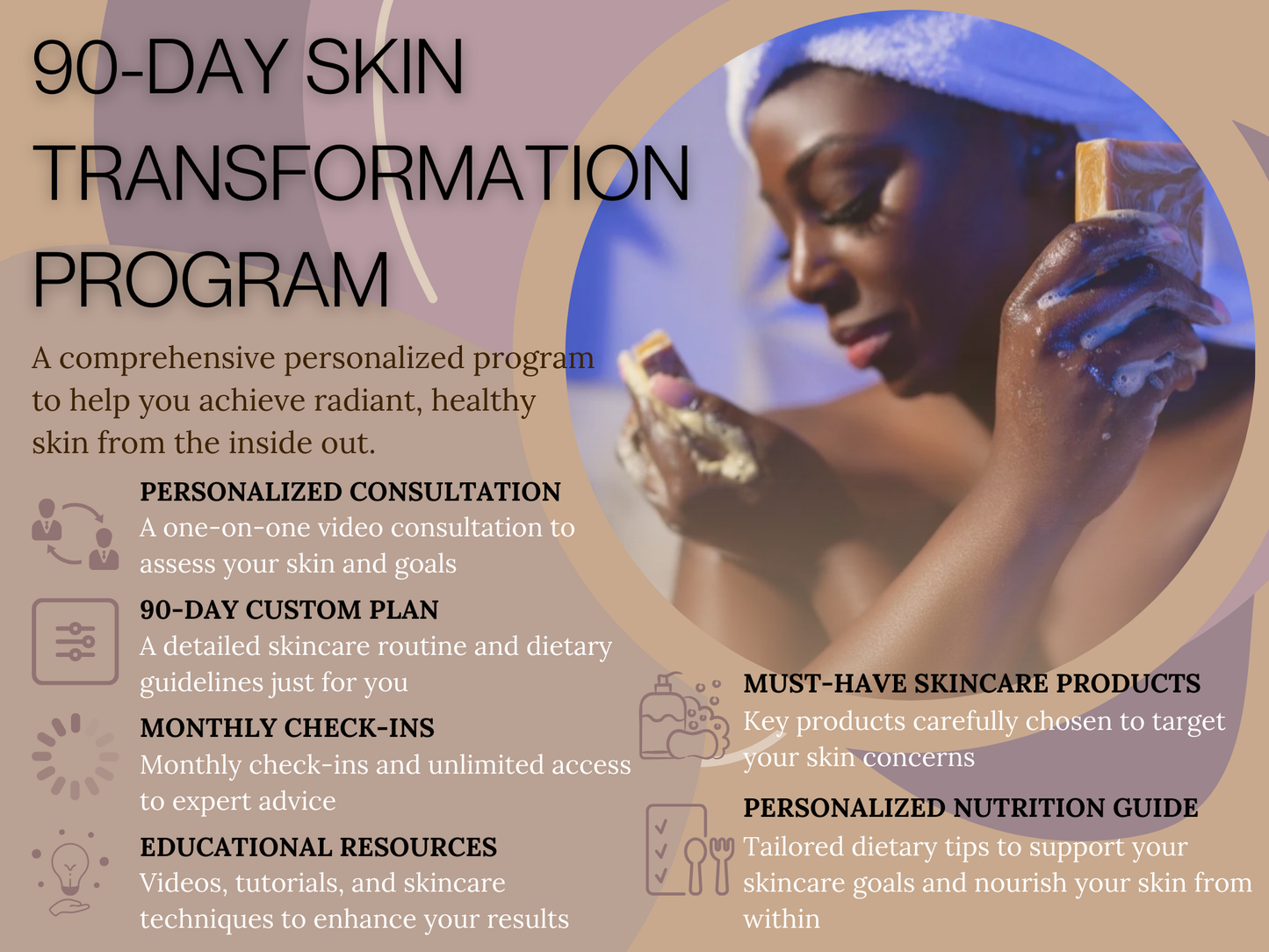 90 Day Virtual Skin Transformation Coaching