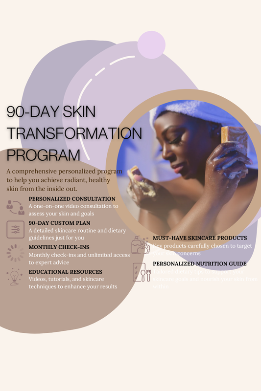 90 Day Virtual Skin Transformation Coaching