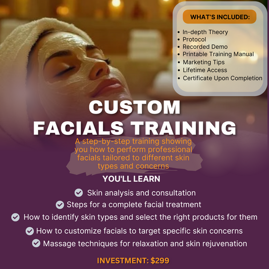 Custom Facial Online Course