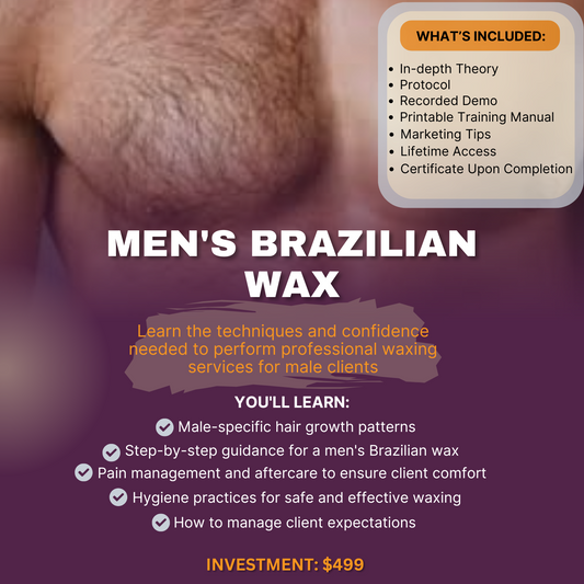 Men's Brazilian Wax Online Course