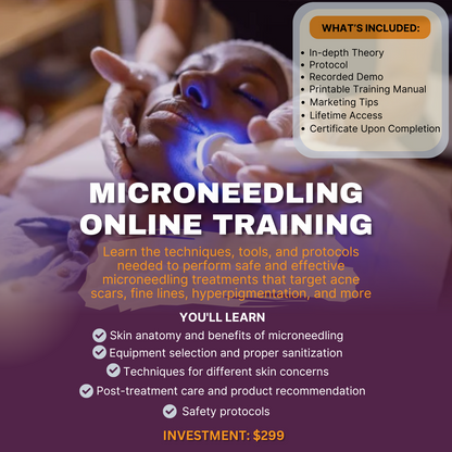 Microneedling Online Course