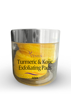 Load image into Gallery viewer, Turmeric &amp; Kojic Exfoliating Pads
